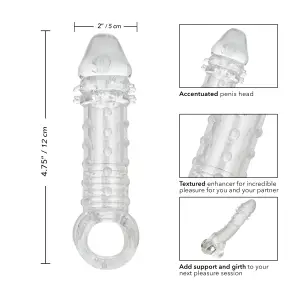 Ultimate Stud Extender penis extender sleeve with cock ring - additional view