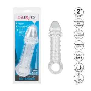 Ultimate Stud Extender penis extender sleeve with cock ring - additional view