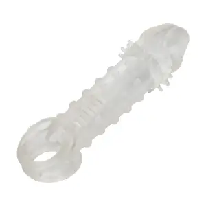 Ultimate Stud Extender penis extender sleeve with cock ring - additional view