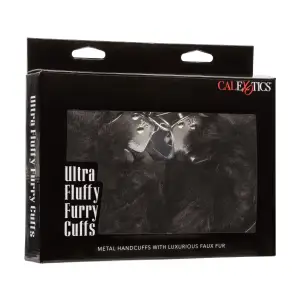 Ultra Fluffy Furry Cuffs - Black cuffs / restraints - product detail