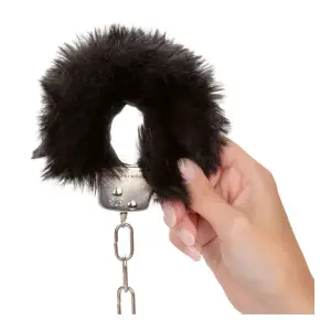 Ultra Fluffy Furry Cuffs - Black cuffs / restraints - product detail