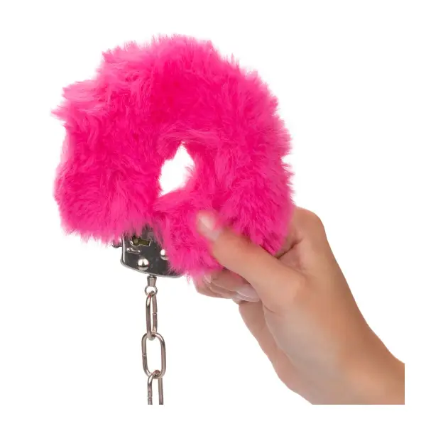 Ultra Fluffy Furry Cuffs - Pink cuffs / restraints - product detail