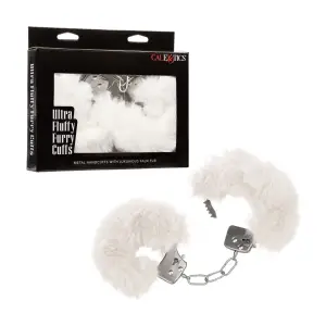 Ultra Fluffy Furry Cuffs - White cuffs / restraints - main product image