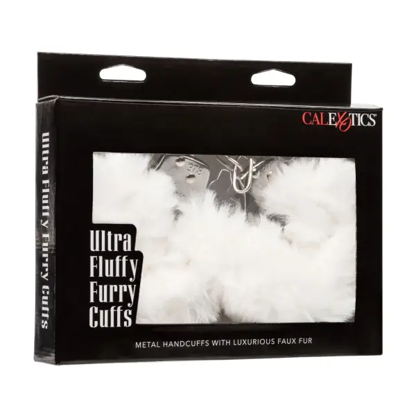 Ultra Fluffy Furry Cuffs - White cuffs / restraints - product detail
