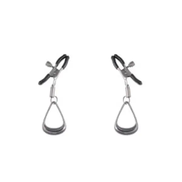 Velvet Noir Tuggable Nipple Clamps nipple clamps - detail view