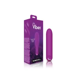 Bombshell Flexible Bullet - Berry – waterproof bullet vibrator – view 2
