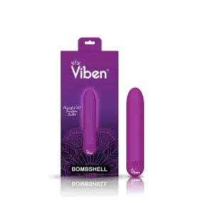 Bombshell Flexible Bullet - Berry – waterproof bullet vibrator – view 3