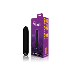 Bombshell Flexible Bullet - Black – waterproof bullet vibrator