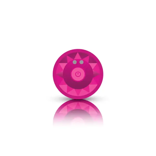 Vibrating Pink Metal Remote Plug 7 Vibrating Pink Metal Remote Plug - Medium - butt plugs - product image 8