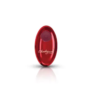 Vibrating Red Metal Remote Plug - Medium - butt plugs - product image 5