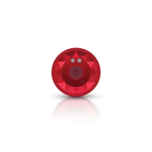 Vibrating Red Metal Remote Plug - Small - butt plugs - product image 4