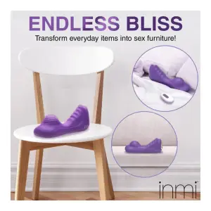 Vibrating Silicone Grinder - Purple - anal toys - product image 2