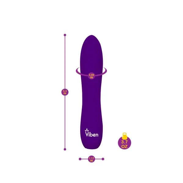 Vivacious Flexible Power Bullet - Violet – vibrator bullet charger – view 3