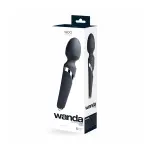 Wanda Rechargeable Wand - Just Black - view 1