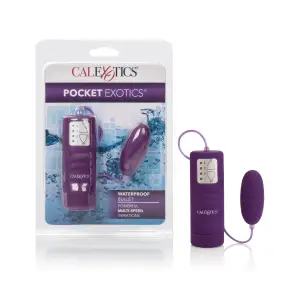 Waterproof Pocket Exotics Waterproof Bullet - Purple bullet vibrator - product image 2