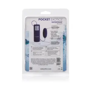 Waterproof Pocket Exotics Waterproof Bullet - Purple bullet vibrator - product image 3