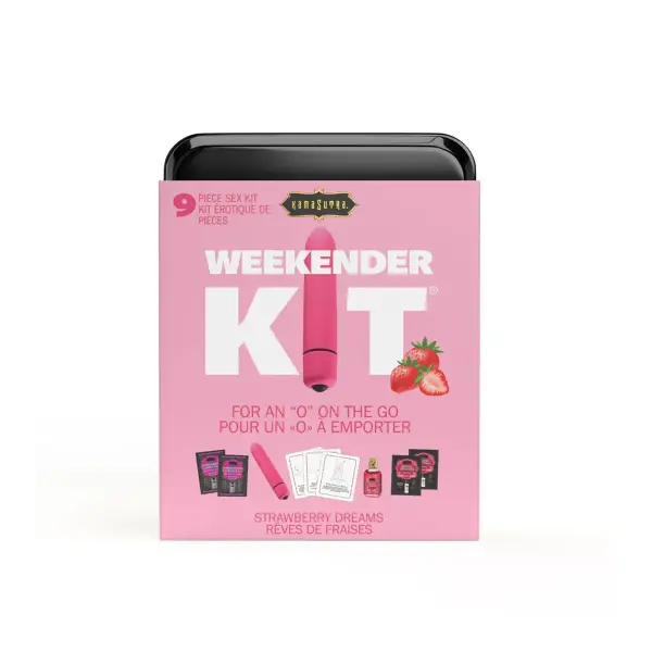 Weekender Kit Vibe Strawberry Dreams - couples sex toys kit - product image 3