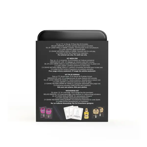 Weekender Kit Vibe Vanilla - sex toys kit for couples - product image 2