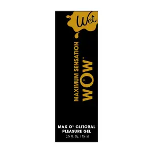 Wet Maximum Sensation Wow Clitoral Arousal Gel - 0.5 Fl. Oz. - vibrators - product image 2