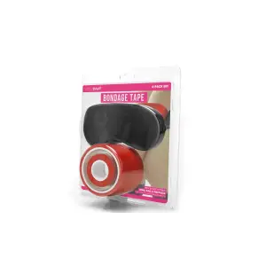 Whipsmart 100ft Bondage Tape Red 1 Whipsmart 100ft Bondage Tape Red bondage tape - main product image