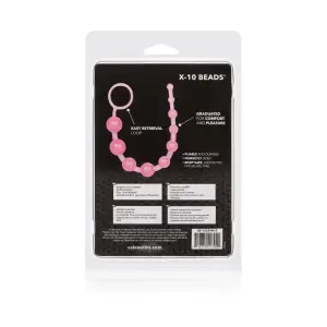 X-10 Graduated Anal Beads x-10 graduated anal beads - alternate angle