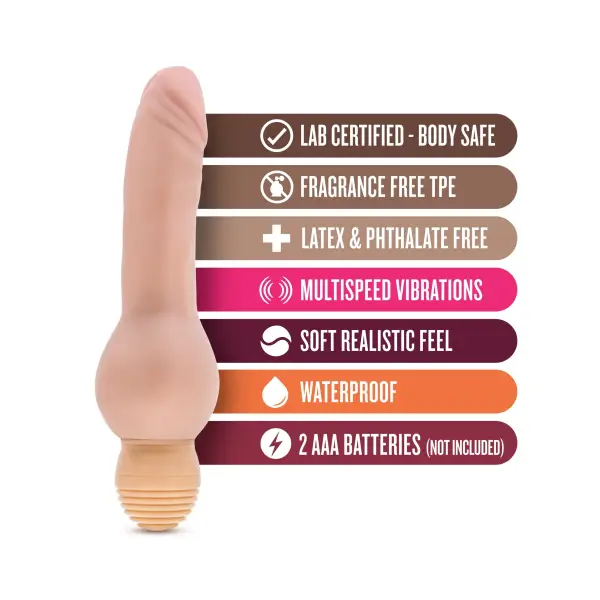 X5 Mr. Right Now - Vanilla realistic vibrator - product image 2