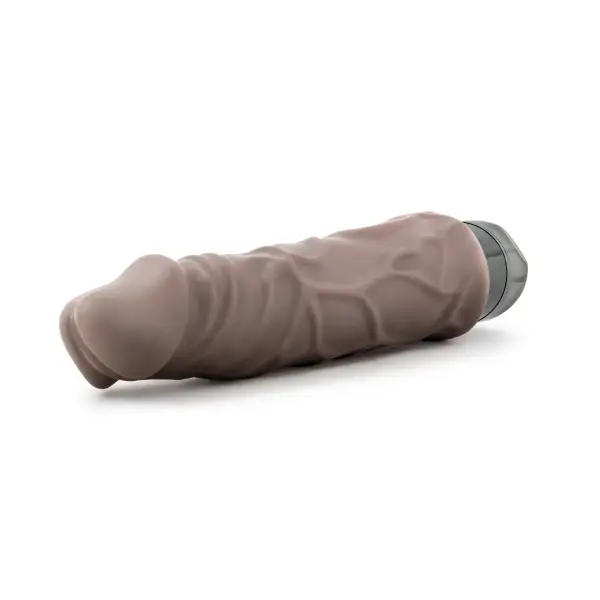 X5 Plus - Hard on Vibrating 9 Inch Dildo - Brown - realistic vibrator - product image 5