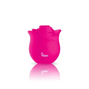 Zen Rose - Hot Pink clitoral vibrator - product image 3