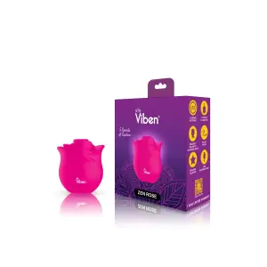 Zen Rose - Hot Pink clitoral vibrator - product image 6