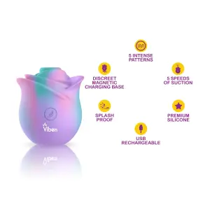 Zen Rose - Unicorn - rose vibrator - product image 3
