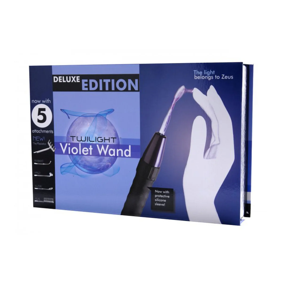 Zeus Deluxe Edition Twilight Violet Wand Kit bondage kit - main product image